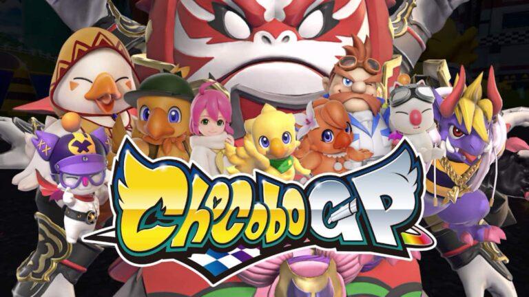 Chocobo GP Cast and Logo