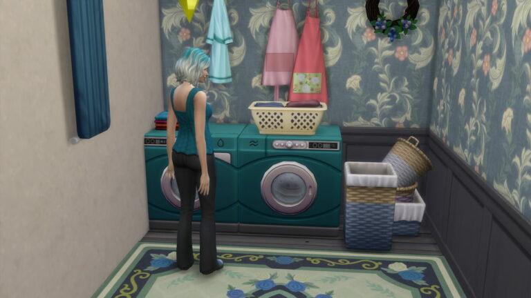 Cómo lavar la ropa en Sims 4