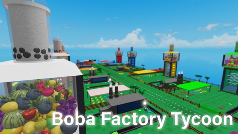 Huge Factory in Roblox Boba Factory Tycoon